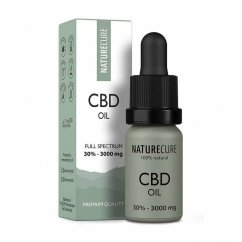 Nature Cure Fullspektret CBD-olje, 30 %, 3000 mg, 10 ml