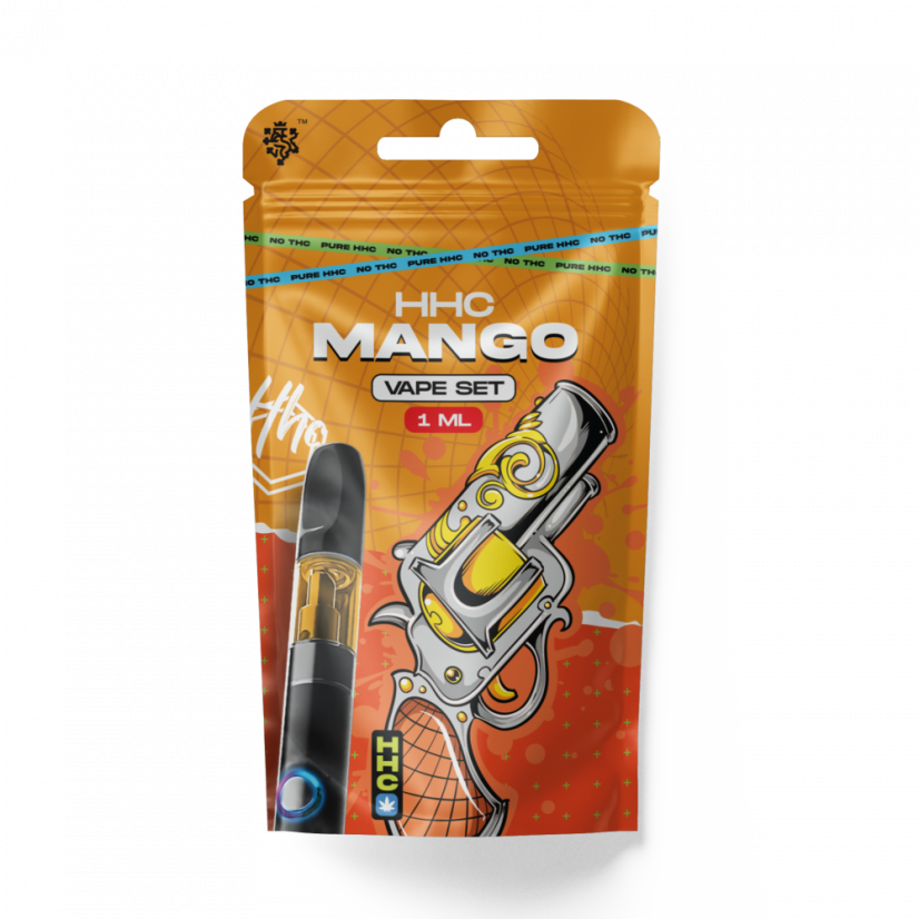 Czech CBD HHC Set Batterij + Cartridge Mango, 94 %, 1 Jr