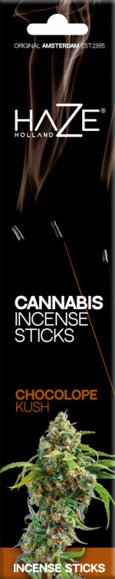 Bâtons d'encens Haze Cannabis Chocolope Kush - Carton (6 paquets)