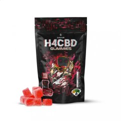 CanaPuff H4CBD Gummies მარწყვი, 5 ც. x 25 მგ H4CBD, 125 მგ