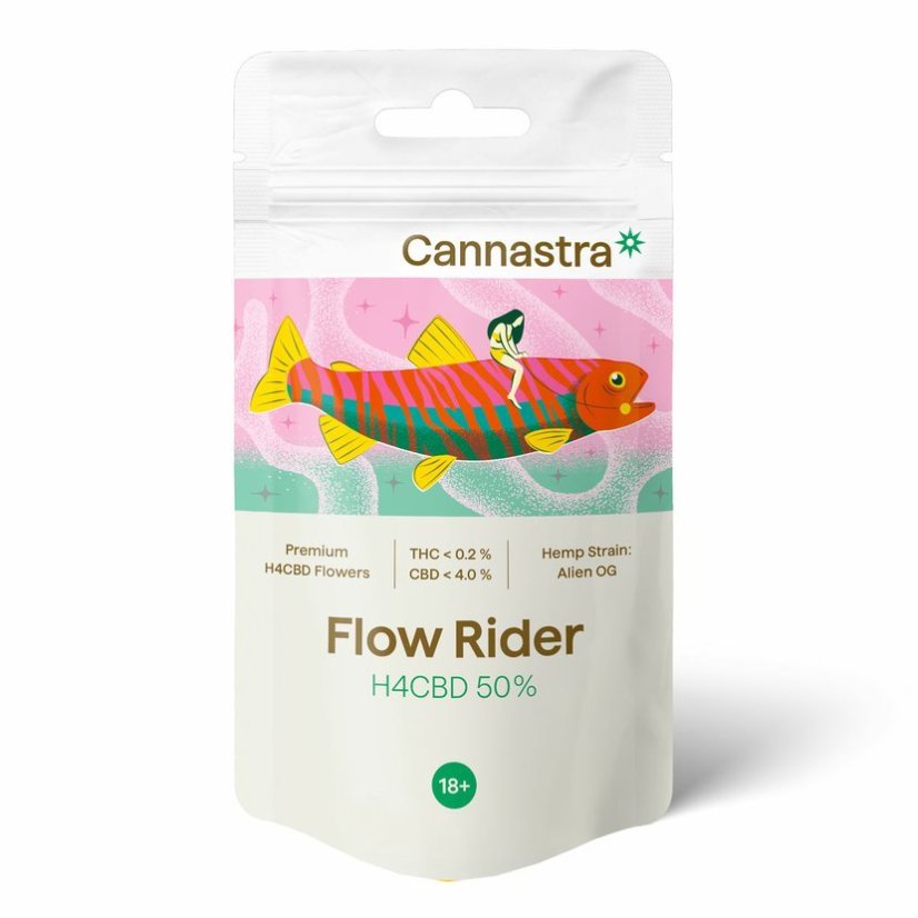Cannastra H4CBD Cvet Flow Rider (Alien OG) 50%, 1 g - 100 g