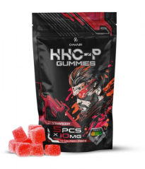 CanaPuff HHCP Gummies Strawberry, 5 stk x 10 mg, 50 mg