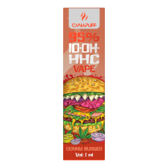 CanaPuff 10-OH-HHC Jednorázovka Donny Burger, 10-OH-HHC 95 %, 1 ml