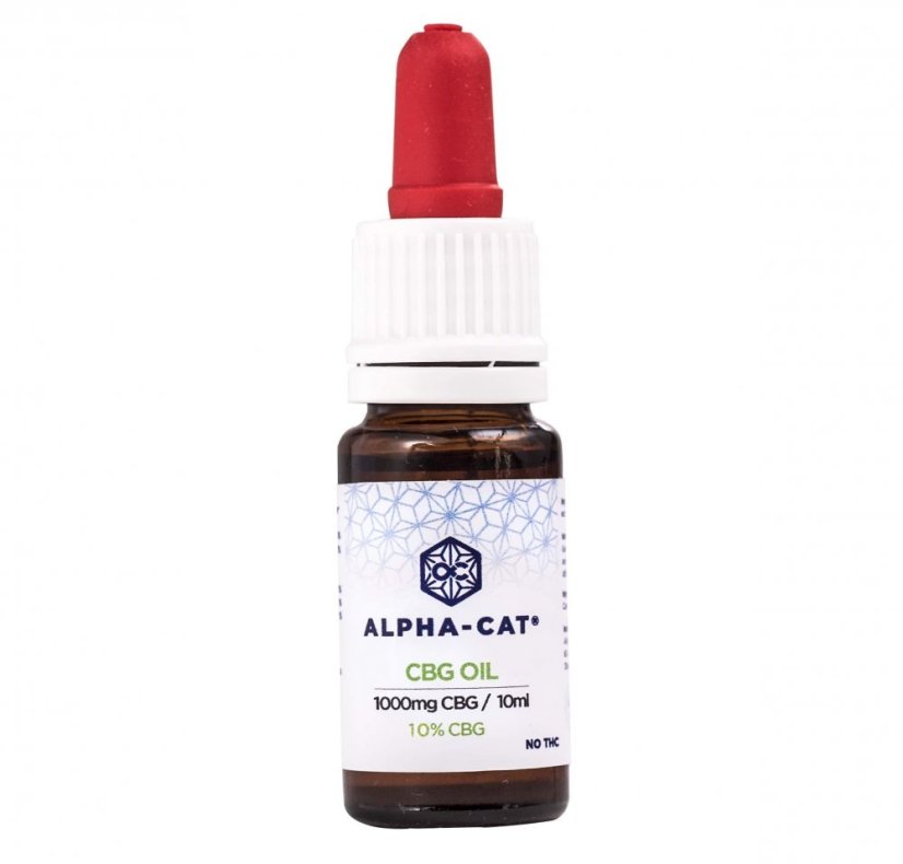 Alpha-CAT CBG конопляна олія 10%, 1000 мг, 10 мл