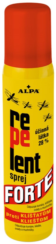Spray repelente Alpa forte 90 ml, pacote com 15 unidades