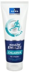Emulsão Alpa Cooling – Emulsão de massagem com mentol e extratos de ervas 210 ml, pacote com 10 unidades