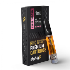 Eighty8 Superstrong HHC Cartridge Watermelon, 89 % HHC, 10 % THCP, CCELL, 1 ml