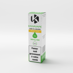 Kanavape 'Mango Kush' Liquid 5% CBD, 500 mg, 10 ml