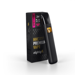 Eighty8 Supersterke HHC Vape Dragon Fruit, 89% HHC, 10% THCP, CCELL, 2 ml