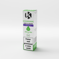 Kanavape Amnesia Flüssigkeit, 5 %, 500 mg CBD, 10 ml