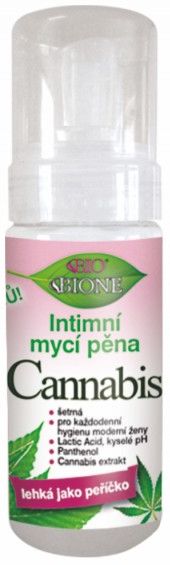 Bione Spuma intimă de canabis, 150 ml