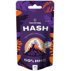 Canntropy HHC Hash вулканична експлозия, 60 % HHC, 1 g - 100 g