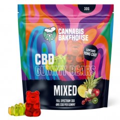 Cannabis Bakehouse Bonbons gélifiés aux fruits CBD - 30g, 22 pièces X 4 mg CBD