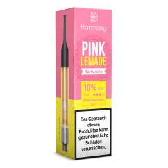 Harmony CBD kynä - vaaleanpunainen limonadipatruuna - 100 mg CBD, 1 ml