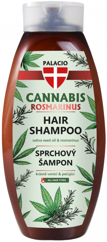 Palacio Шампунь для волосся Cannabis Rosmarinus, 500 мл - 6 штук в упаковці