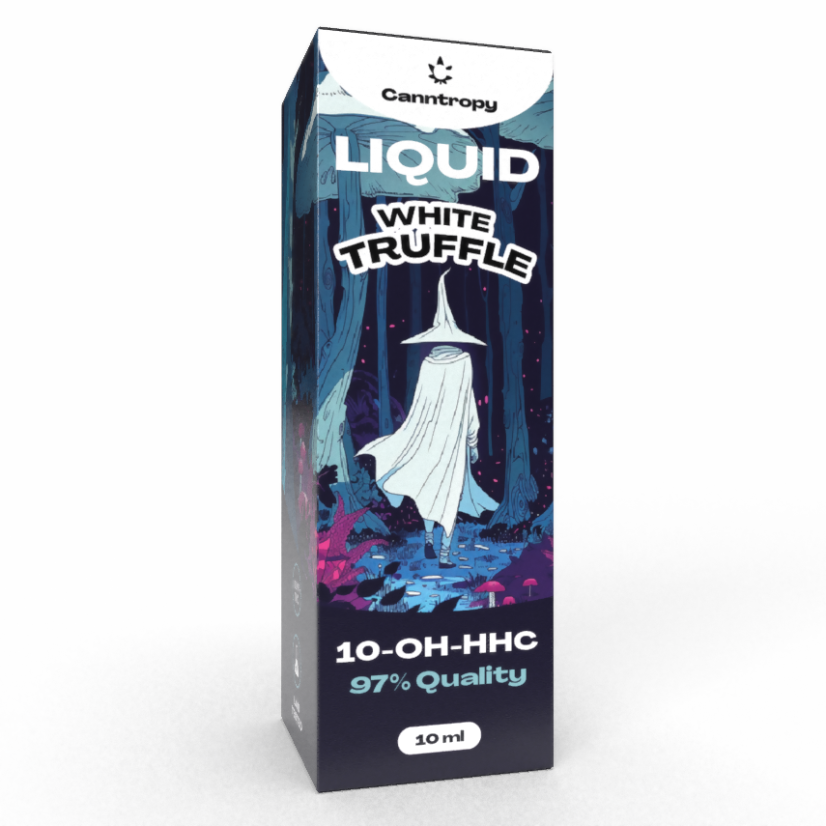 Canntropy 10-OH-HHC šķidrā baltā trifele, 10-OH-HHC 97% kvalitāte, 10 ml