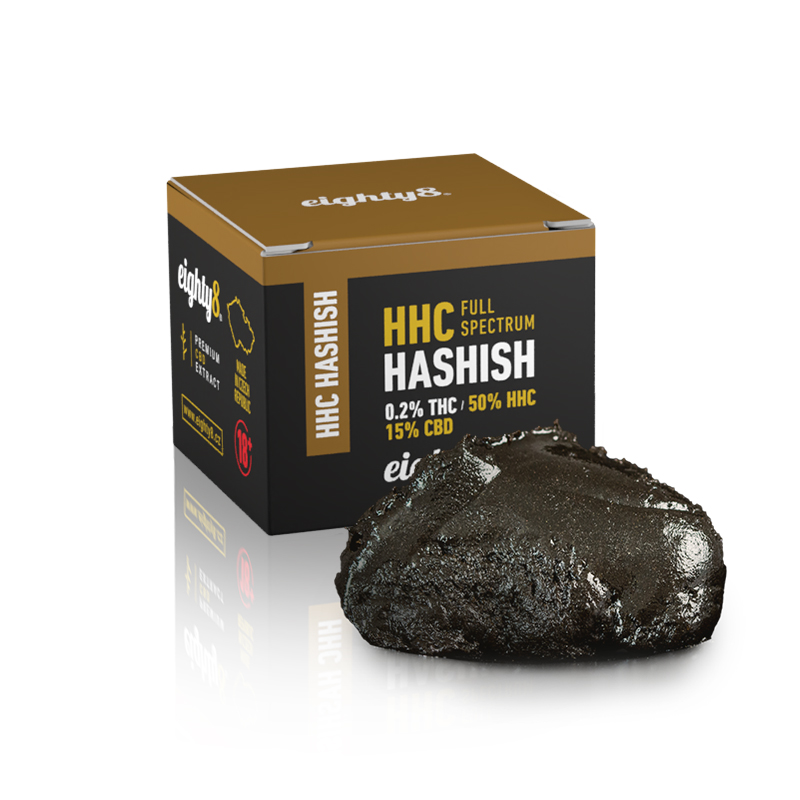 Eighty8 - HHC hass, 50% HHC, 1g