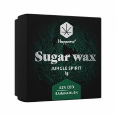 Happease Dschungelgeist-Extrakt Zuckerwachs, 62% CBD, 1g
