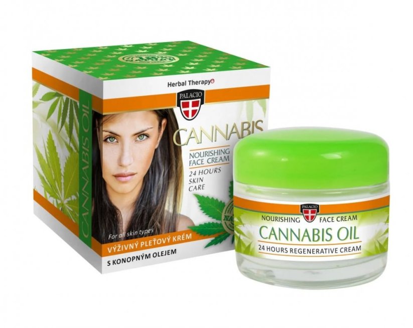 Palacio Cannabis Gesichtscreme 50 ml – 10er-Packung