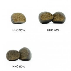 HHC Hash Sample set - HHC Hash 30%, HHC Hash 40%, HHC Hash 50% - 3 x 1 g