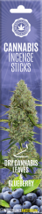 Cannabis rökelsepinnar Torr Cannabis & Blåbär - Kartong (6 förpackningar)