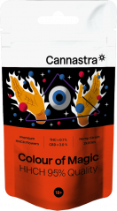 Cannastra HHCH Flower Color of Magic, HHCH 95% kwaliteit, 1g - 100 g