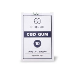 Endoca Chewing Gum 100 mg CBD, 10 pcs