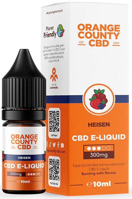 Orange County CBD E-Líquido Heisen, CBD 300 mg, 10 ml