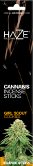 Haze Cannabis Incenso Sticks Cookies de escoteira - caixa (6 pacotes)