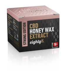 Eighty8 Honey wax Extrakt 69 % CBD, THC 0,2%, 1 g