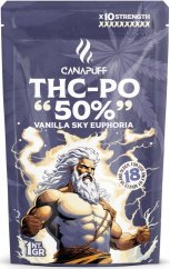 CanaPuff THCPO gėlės Vanilinis dangus Euphoria, 50 % THCPO, 1 g - 5 g
