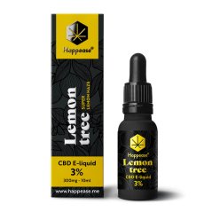 Happease CBD Liquid Lemon Tree, 3% CBD, 300 mg, 10 ml