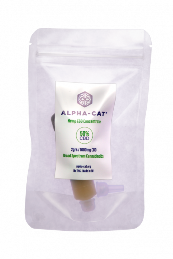 Alpha-CAT 50% CBD concentré en pâte 1000 mg CBD / 2 g