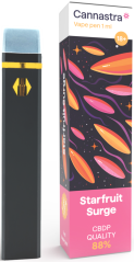 Cannastra CBDP Disposable Vape Pen Starfruit Surge, CBDP 88 % quality, 1 ml