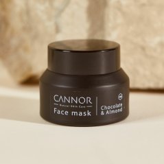 Cannor Maska za kožo s čokolado in mandlji, 30 ml
