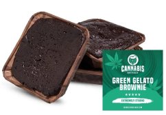 Cannabis Bakehouse Žalias Gelato Brownies