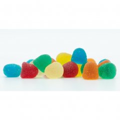 H4CBD Gummies - Mixed Flavours - 25 mg H4CBD/pc, THC 0 %, 500 pieces - 100 000 pieces
