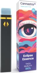 Cannastra THCV Vape Pen Eclipse Essence za enkratno uporabo, THCV 96 % kakovost, 1 ml