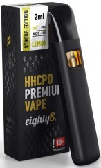 Eighty8 HHCPO Vape Pen Strong Premium Lămâie, 10 % HHCPO, 2 ml