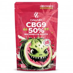 CanaPuff CBG9 Flowers Watermelon Mojito, 50 % CBG9, 1 g - 5 g