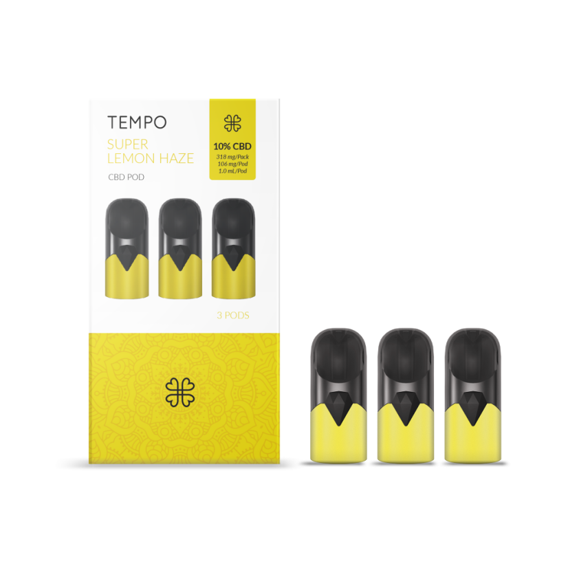 Harmony Tempo Super Lemon Haze, 318 mg CBD, 3 ks