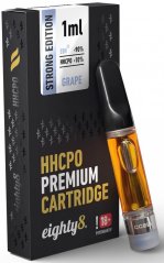 Eighty8 Cartucho HHCPO Uva Dragão Forte Premium, 10% HHCPO, 1 ml