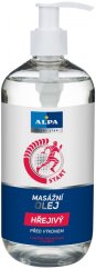 Alpa Masažo aliejus šildantis 500 ml, 6 vnt pak