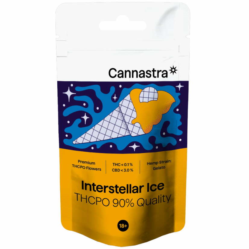 Cannastra THCPO lilleline tähtedevaheline jää, THCPO 90% kvaliteet, 1g - 100g