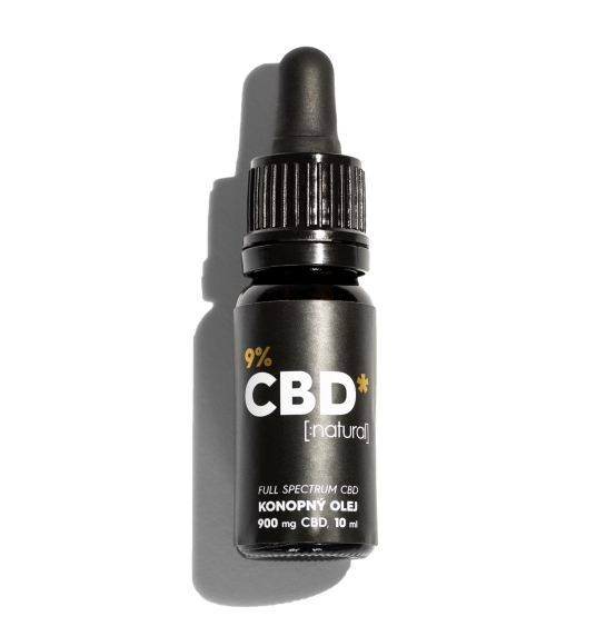 CBD Star Olej konopny CBD NATURALNY 10%, 10 ml, 1000 mg