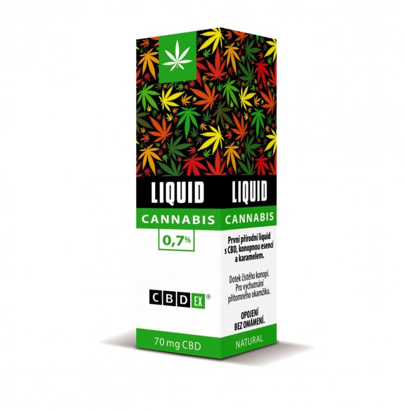 CBDex Cannabis Líquido 0,7%, 70mg, 10ml