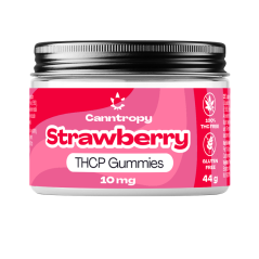 Canntropy THCP Fruit Gummies Strawberry, 10 mg THCP, 10 τμχ x 1 mg, 44 g