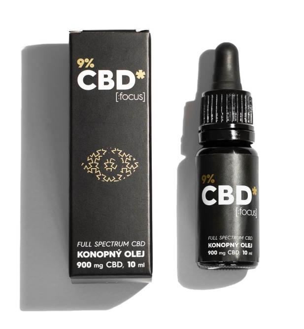 CBD Star Huile de chanvre CBD FOCUS 10%, 10 ml, 1000 mg