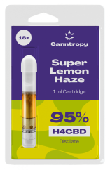 Canntropy H4CBD Hộp mực Super Lemon Haze, 95% H4CBD, 1 ml