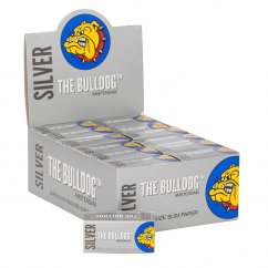 The Bulldog Silver 5 Meter Rolls King Size, 24 st / display